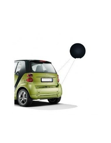 Smart Fortwo 451 Tow Eye cover black