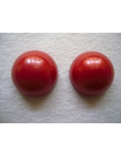 Smart Coloured Stalk End Caps (pair) red