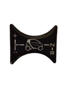 Brabus versnellingspook sticker 2