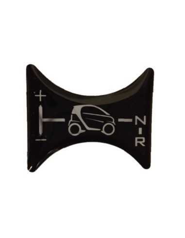 Brabus Gear Selector Sticker