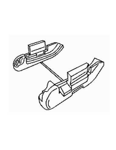 Supports de rangement sur le toit du Smart Roadster Hardtop