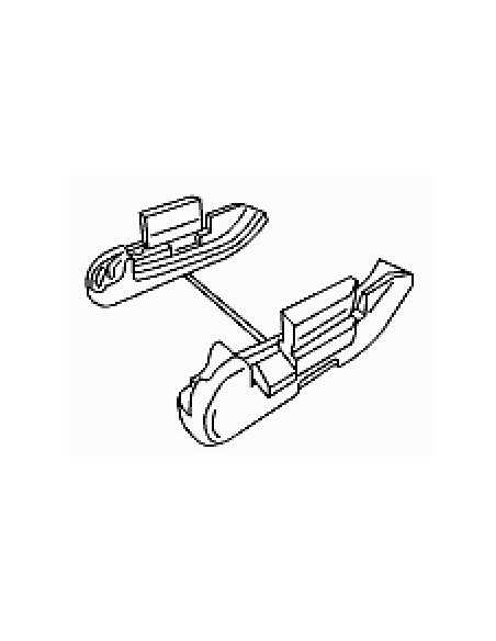 Smart Roadster Hardtop dakopslaghouders Smart Roadster Hardtop dakopslaghouders