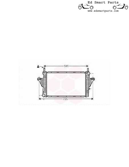 Radiateur Smart Roadster 452