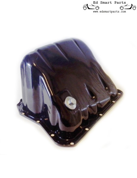 Sump oil pan with drain plug for 450 fortwo and 452 roadster petrol models