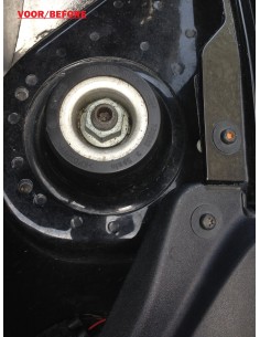 Smart Roadster e ForTwo 450 451 453 Tappo di protezione antipolvere - Coppia di copridadi/ammortizzatori superiori 2