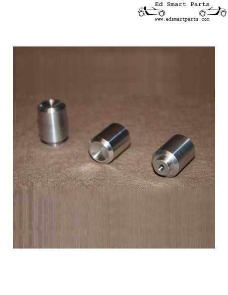 Pulsante freno a mano in alluminio Smart ForTwo 450 e 451
