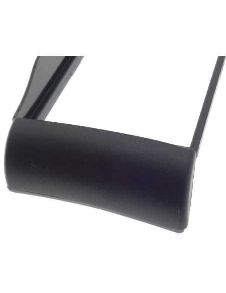 Smart ForTwo montageframe autoradio frame adapter Iso Din grijze uitvoering Smart ForTwo montageframe autoradio frame adapter Iso Din grijze uitvoering