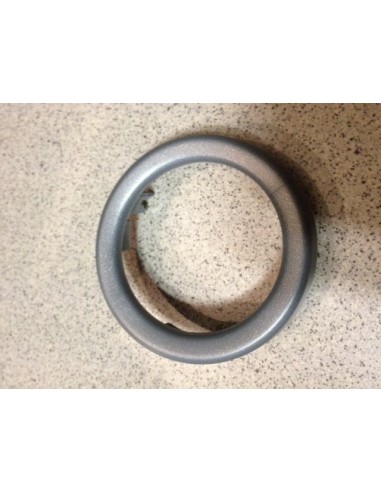 Smart Roadster Dashboard Pod Trim Rings (pair) silver grey