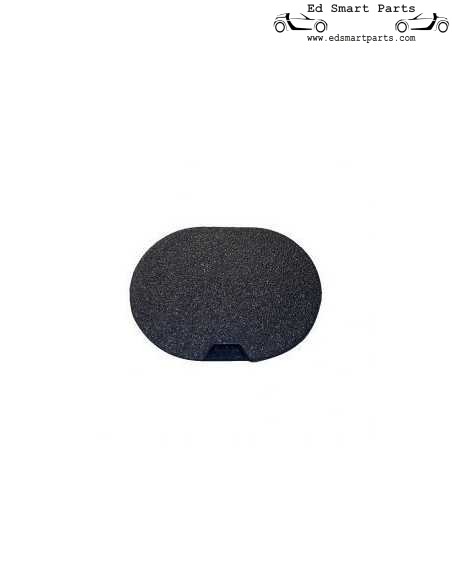 Copertura per gancio di traino Smart Roadster nera