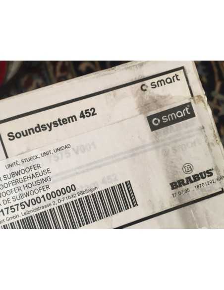 OEM SMART ROADSTER 452 BRABUS SUBWOOFERBEHUIZING MET SUBWOOFER