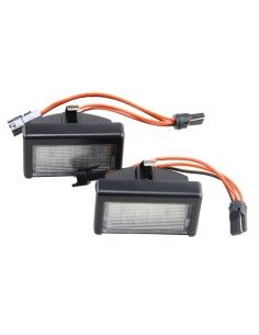 Conjunto de luzes de placa de LED Smart Roadster 452 sem erros 6000k 2