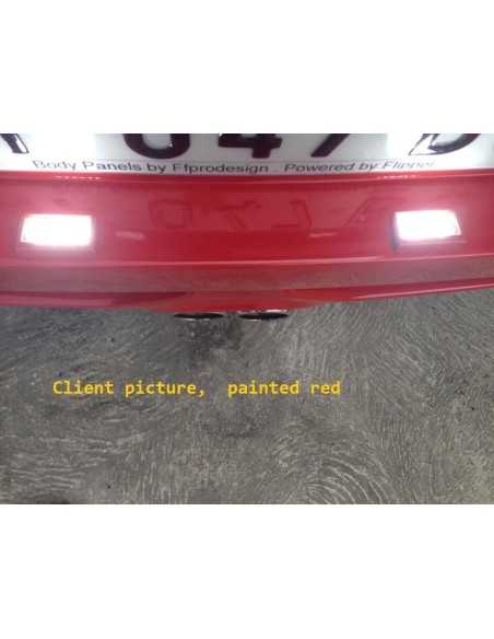 Smart Roadster 452 LED license plate light set free of errors 6000k