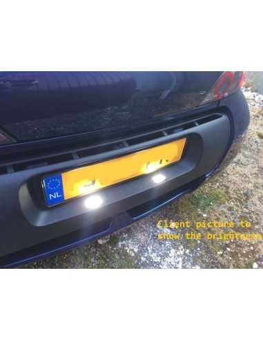 Conjunto de luzes de placa de LED Smart Roadster 452 sem erros 6000k