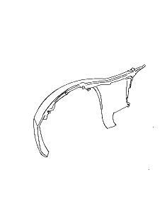 New Smart Roadster wing ready to be painted