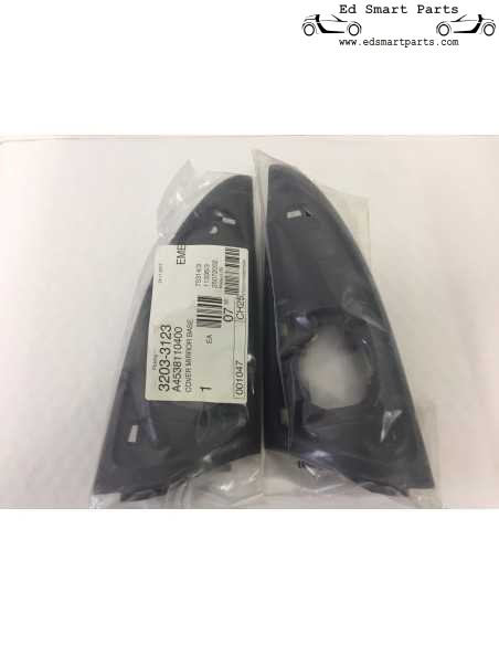 Caches de base de tweeter gauche et droit Smart ForTwo 453
