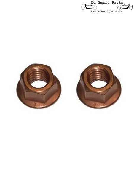 Dadi di scarico M8 Smart Roadster e fortwo 450 - 2 pezzi
