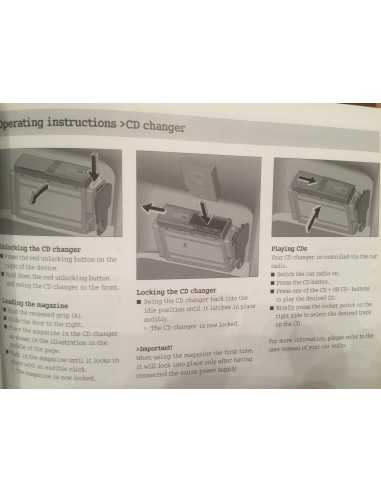 nieuwe Smart Roadster 452 fortwo 450 CD multi-wisselaar Grundig MCD36 MCD6