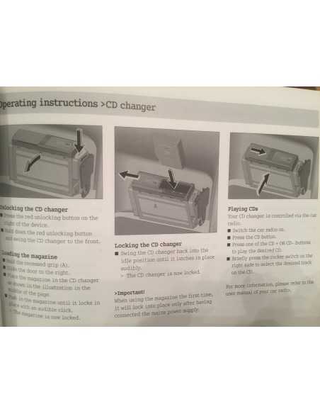 new Smart Roadster 452 fortwo 450 CD multi changer Grundig MCD36 MCD6