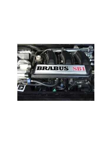 Placa de decoração do motor Brabus "Brabus SB1" - para fortwo 450 e roadster 452