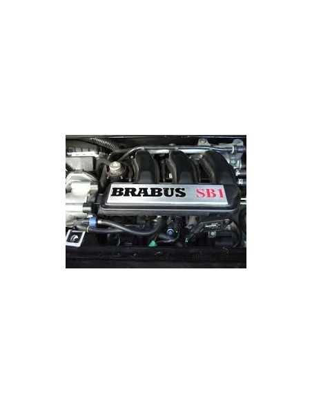 Plaque décorative moteur Brabus "Brabus SB1" - pour fortwo 450 & roadster 452 Plaque décorative moteur Brabus "Brabus SB1" - pour fortwo 450 & roadster 452