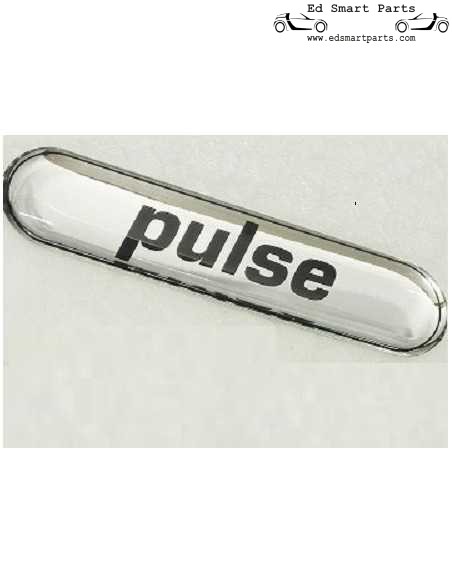 Smart Pulse External Sticker Logo Nameplate