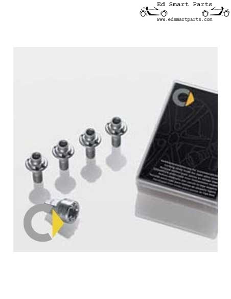 OEM smart anti-theft protection for wheels, set of 4 , LOCKABLE WHEEL BOLT