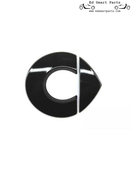 Logo / emblème Chickenhead pour capot Noir, autocollant