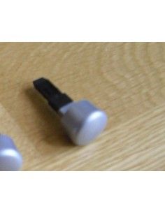 New Heater Sliding Control Knob - 450 fortwo & 452 roadster flow silver or black