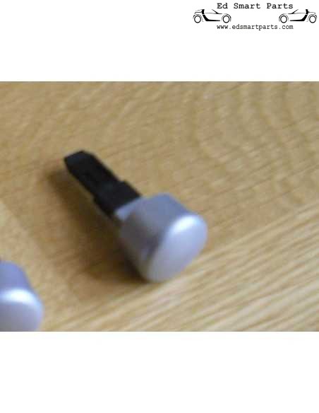 Nouveau bouton de commande coulissant de chauffage - 450 fortwo et 452 roadster flow argent ou noir