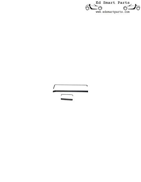 Kit de 4 faixas decorativas Smart Roadster 452 tridion