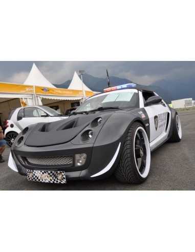 Smart Roadster Brabus V6-Look Frontspoilersplitter - 1 Paar