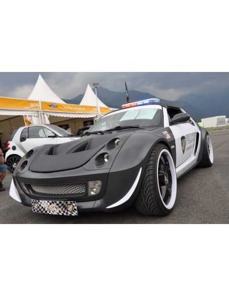 Divisor de guardabarros delanteros Smart Roadster Brabus V6 look - 1 par Divisor de guardabarros delanteros Smart Roadster Brabus V6 look - 1 par