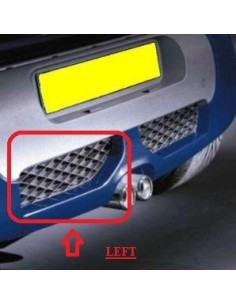 Smart Roadster Brabus rear grille section covering exhaust left or right 2
