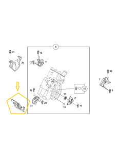 Smart Roadster afdekking dynamo generator