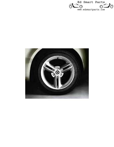 Nova roda Smart Roadster Spikeline de 16 polegadas