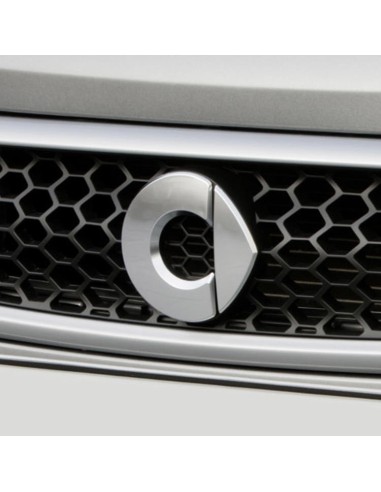 Logo Chickenhead / emblema / distintivo per la griglia anteriore sul modello smart fortwo 451 lifting (a 2012)