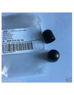 2 Endcaps for Smart Fortwo 450 fixing bar for luggage storage bag and / or luggage compartment cover
