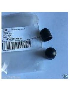 2 Endcaps para Smart Fortwo 450 barra de fixação para bolsa de armazenamento de bagagem e/ou tampa do compartimento de bagagem