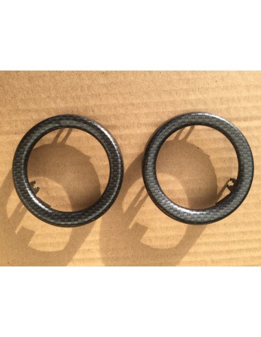 Smart Roadster Dashboard Pod Trim Rings (paar) Brabus carbon look