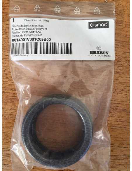 Bagues de finition pour tableau de bord Smart Roadster (paire) aspect carbone Brabus Bagues de finition pour tableau de bord Smart Roadster (paire) aspect carbone Brabus