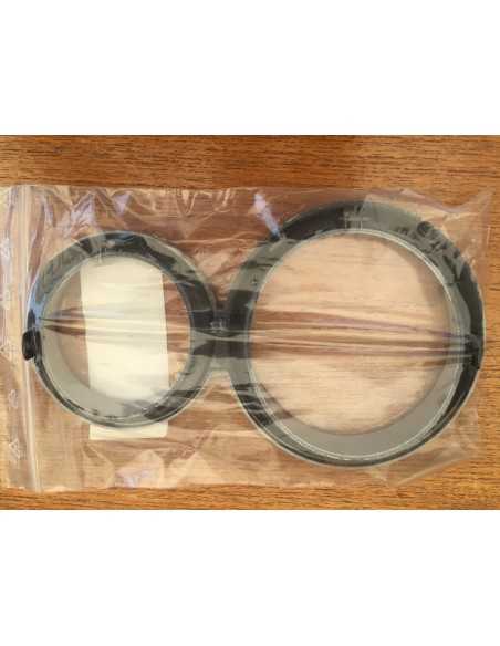 Smart Roadster Dashboard Front Ring Instrument Cluster tachimetro Brabus alluminio anodizzato opaco Smart Roadster Dashboard Front Ring Instrument Cluster tachimetro Brabus alluminio anodizzato opaco