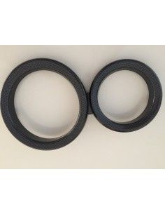 Smart Roadster Dashboard Frontring Instrumentenpaneel snelheidsmeter Brabus carbonlook 2