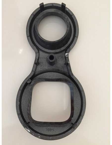 Pannello di rivestimento del cruscotto Smart Roadster in stile carbonio, tunnel centrale della console Pannello di rivestimento del cruscotto Smart Roadster in stile carbonio, tunnel centrale della console