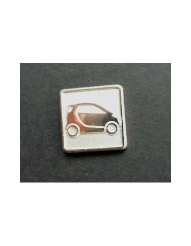 Smartware Smart ForTwo pin silver colour