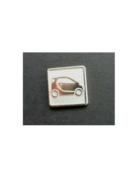 Smartware Smart ForTwo broche couleur argent