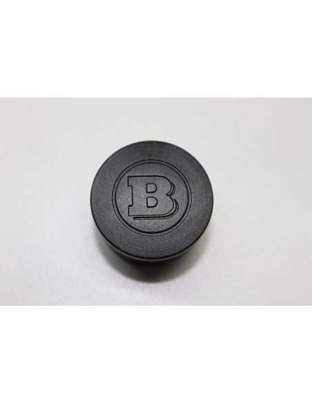 Lot de 16 cache-boulons de roue noirs Brabus adaptés aux roues Smart fortwo et forfour 453 Lot de 16 cache-boulons de roue noirs Brabus adaptés aux roues Smart fortwo et forfour 453