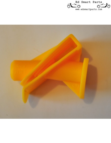 Clip per vite in plastica gialla per sottoscocca Smart Fortwo 450 451 originale