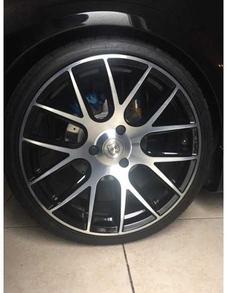 Juego de 16 tapacubos negros para tornillos de rueda Brabus aptos para ruedas Smart fortwo y forfour 453 Juego de 16 tapacubos negros para tornillos de rueda Brabus aptos para ruedas Smart fortwo y forfour 453