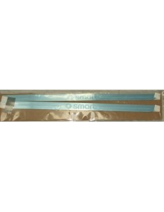 Original Smart FORTWO 451 Einstiegsleisten-Set, poliertes Silber 2