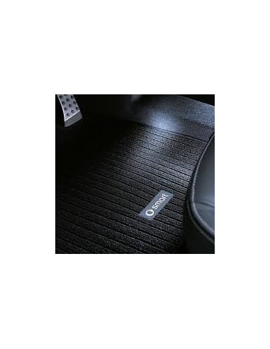 original OEM Ribbed floor mats, set of 2- Smart fortwo 451